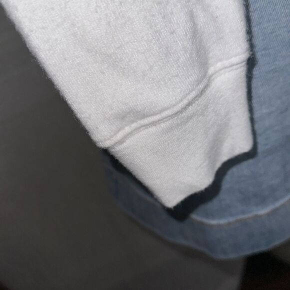 Spiritual Gangster L Savasana Crewneck Soft White Rainbow Lettering Pullover - Picture 11 of 16